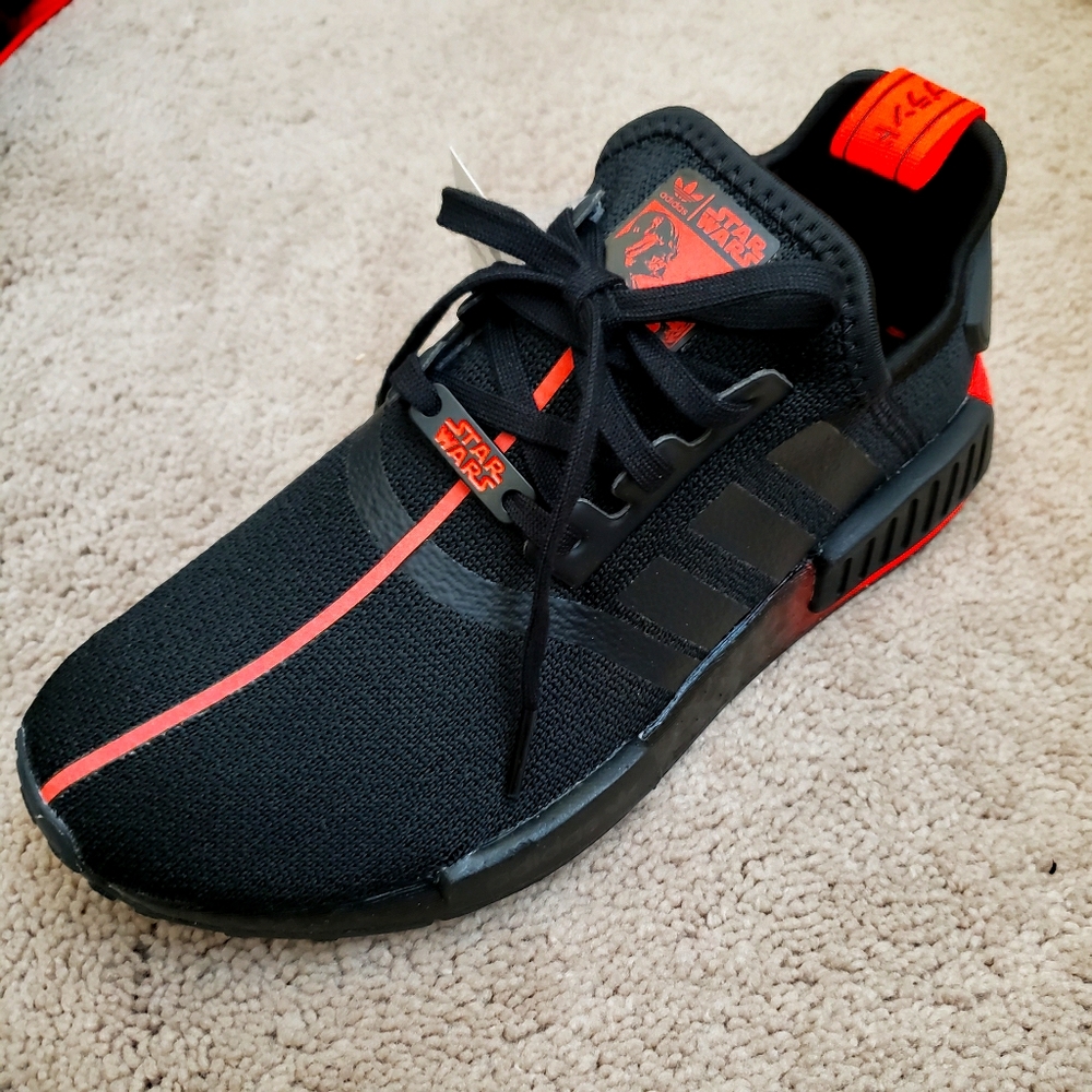 Adidas NMD R1 Star Wars Darth Vader Athletic Shoes - Picture 5 of 12